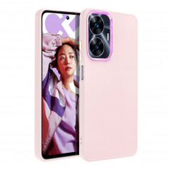 Kryt FRAME na realme C55 Elegantní  Pudrově růžový