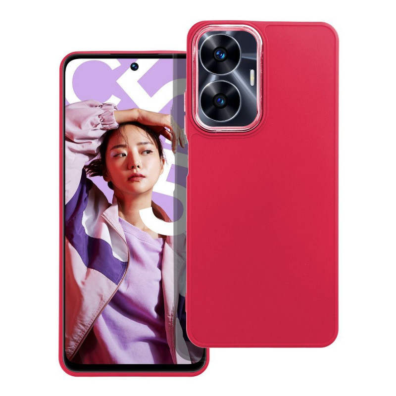 Kryt FRAME na realme C55 Elegantní  Purpurový