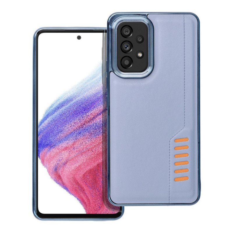Kryt MILANO na Samsung Galaxy A53 5G Modrý