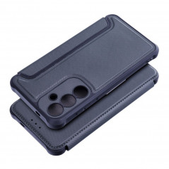 Peněženkové pouzdro Razor Book na Samsung Galaxy S24 PLUS Uhlíkové vlákno, Karbonový vzor  Modrý