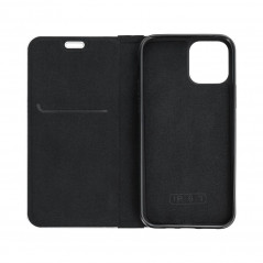 Peněženkové pouzdro LUNA Book Carbon na Samsung Galaxy S24 Uhlíkové vlákno, Elegantní  Černý