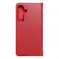 Peněženkové pouzdro Leather case SMART PRO na Samsung Galaxy S24 Elegantní  Vinově červený