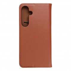 Peněženkové pouzdro Leather case SMART PRO na Samsung Galaxy S24 PLUS Elegantní  Hnědý