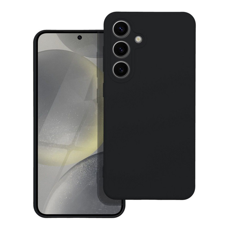 Kryt Silicone na Samsung Galaxy S24 Elegantní  Černý
