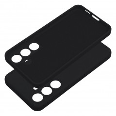 Kryt Silicone na Samsung Galaxy S24 Elegantní  Černý