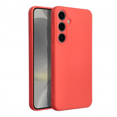 Kryt Silicone na Samsung Galaxy S24 PLUS Elegantní  Broskvový