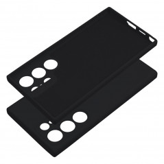 Kryt Silicone na Samsung Galaxy S24 ULTRA Elegantní  Černý