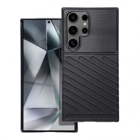 Kryt THUNDER na Samsung Galaxy S24 ULTRA Černý