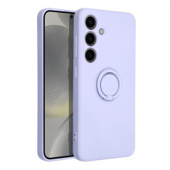 Kryt Silicone ring na Samsung Galaxy S24 Fialový (Violet)