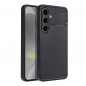Kryt CARBON PREMIUM na Samsung Galaxy S24 Elegantní  Černý