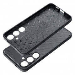 Kryt CARBON PREMIUM na Samsung Galaxy S24 PLUS Elegantní  Černý