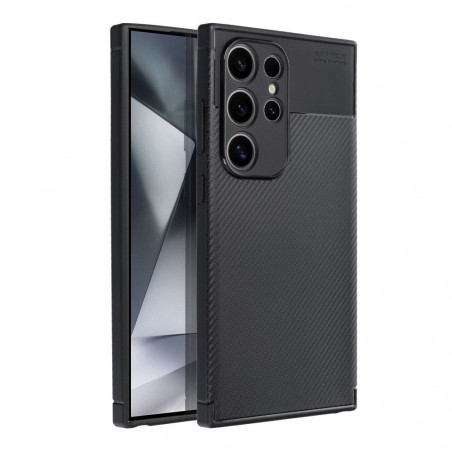Kryt CARBON PREMIUM na Samsung Galaxy S24 ULTRA Elegantní  Černý