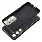 Kryt LEATHER na Samsung Galaxy S24 PLUS Černý