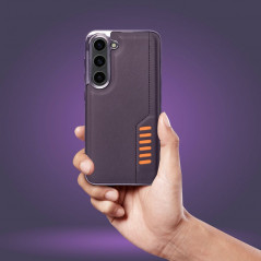 Kryt MILANO na Samsung Galaxy S24 PLUS Tmavě fialový (purple)