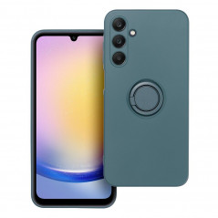 Kryt Silicone ring na Samsung Galaxy A25 5G Zelený
