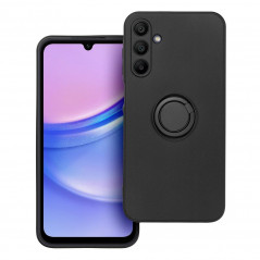 Kryt Silicone ring na Samsung Galaxy A15 5G Černý