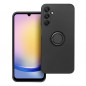 Kryt Silicone ring na Samsung Galaxy A25 5G Černý