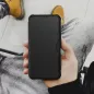 Peněženkové pouzdro Razor Book na Samsung Galaxy S23 FE Uhlíkové vlákno, Karbonový vzor  Černý