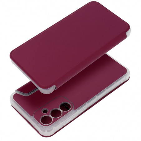 Peněženkové pouzdro Piano Book na Samsung Galaxy S23 FE Purpurový