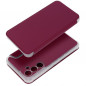 Peněženkové pouzdro Piano Book na Samsung Galaxy S23 FE Purpurový