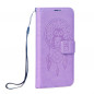 Peněženkové pouzdro MEZZO Book na Samsung Galaxy S23 FE Lapač snů  Fialový (Purple)