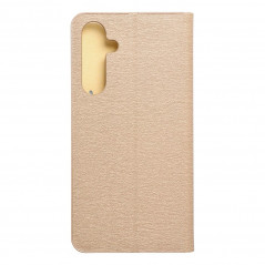 Peněženkové pouzdro LUNA Book Gold na Samsung Galaxy A35 Elegantní  Zlatý