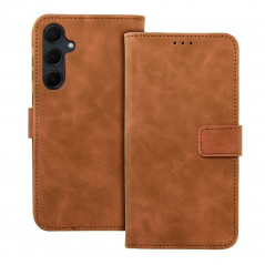 Peněženkové pouzdro TENDER Book na Samsung Galaxy A35 Hnědý