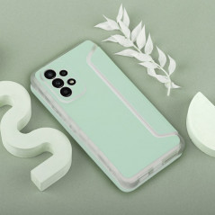 Peněženkové pouzdro Piano Book na Samsung Galaxy A35 Světle zelený