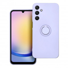 Kryt Silicone ring na Samsung Galaxy A25 5G Fialový (Violet)