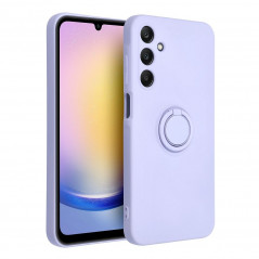 Kryt Silicone ring na Samsung Galaxy A25 5G Fialový (Violet)