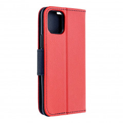 Peněženkové pouzdro Fancy Book na Samsung Galaxy A55 Červený / Námořnická modrá