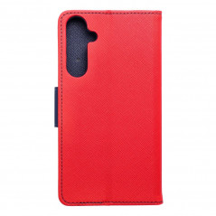 Peněženkové pouzdro Fancy Book na Samsung Galaxy A55 Červený / Námořnická modrá