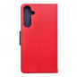 Peněženkové pouzdro Fancy Book na Samsung Galaxy A55 Červený / Námořnická modrá