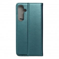 Peněženkové pouzdro Smart Magneto book na Samsung Galaxy A35 Tmavě zelený