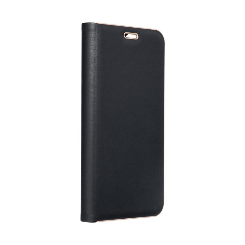 Peněženkové pouzdro LUNA Book Gold na Samsung Galaxy A15 5G Elegantní  Černý