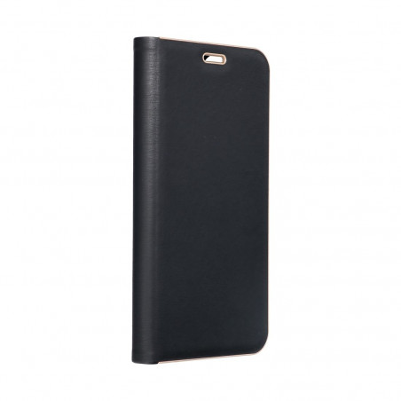 Peněženkové pouzdro LUNA Book Gold na Samsung Galaxy A15 5G Elegantní  Černý