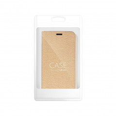 Peněženkové pouzdro LUNA Book Gold na Samsung Galaxy A15 5G Elegantní  Zlatý