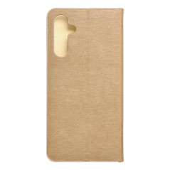 Peněženkové pouzdro LUNA Book Gold na Samsung Galaxy A15 5G Elegantní  Zlatý