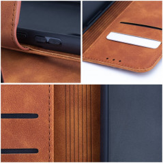 Peněženkové pouzdro TENDER Book na Samsung Galaxy A15 5G Hnědý