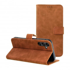 Peněženkové pouzdro TENDER Book na Samsung Galaxy A15 5G Hnědý