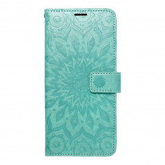 Peněženkové pouzdro MEZZO Book na Samsung Galaxy A15 5G Mandala  Zelený