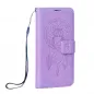 Peněženkové pouzdro MEZZO Book na Samsung Galaxy A15 5G Lapač snů  Fialový (Purple)