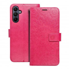 Peněženkové pouzdro MEZZO Book na Samsung Galaxy A15 5G Mandala  Purpurový