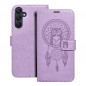 Peněženkové pouzdro MEZZO Book na Samsung Galaxy A25 5G Lapač snů  Fialový (Purple)