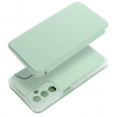 Peněženkové pouzdro Piano Book na Samsung Galaxy A25 5G Světle zelený