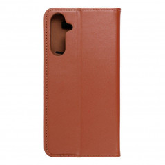 Peněženkové pouzdro Leather case SMART PRO na Samsung Galaxy A25 5G Elegantní  Hnědý