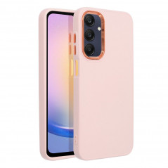 Kryt FRAME na Samsung Galaxy A25 5G Elegantní  Pudrově růžový