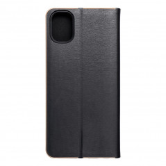 Peněženkové pouzdro LUNA Book Gold na Samsung Galaxy A05 Elegantní  Černý