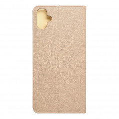Peněženkové pouzdro LUNA Book Gold na Samsung Galaxy A05 Elegantní  Zlatý