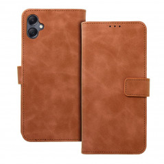 Peněženkové pouzdro TENDER Book na Samsung Galaxy A05 Hnědý